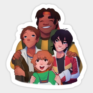 space teens Sticker